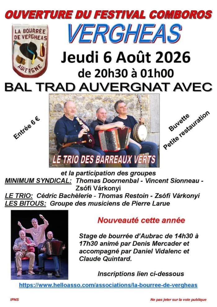 Illustration de l'événement : Bal Trad en ouverture du festival Comboros