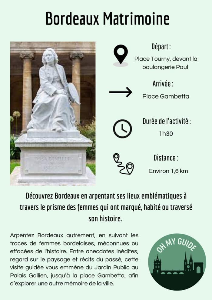 Illustration de l'événement : Visite guidée "Bordeaux Matrimoine"