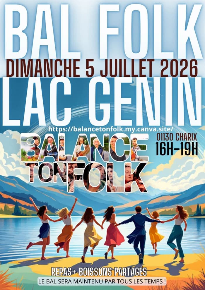Illustration de l'événement : Bal Folk au Lac Genin