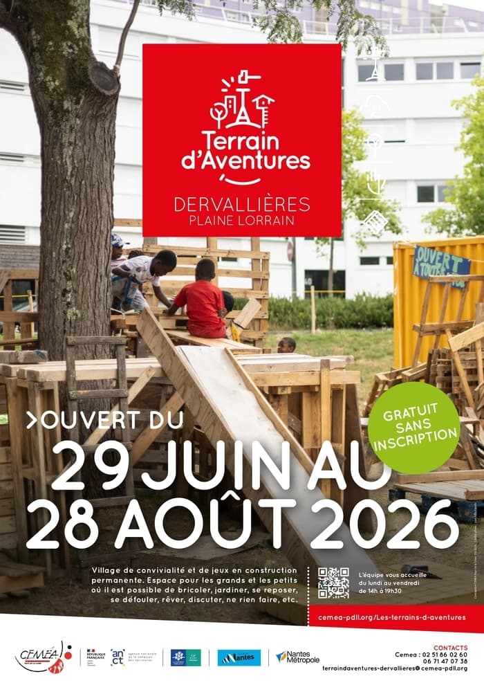 Illustration de l'événement : Terrain d'aventures Dervallières