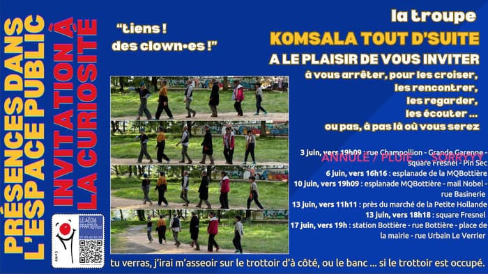 Illustration de l'événement : tiens ! des clown•es !!