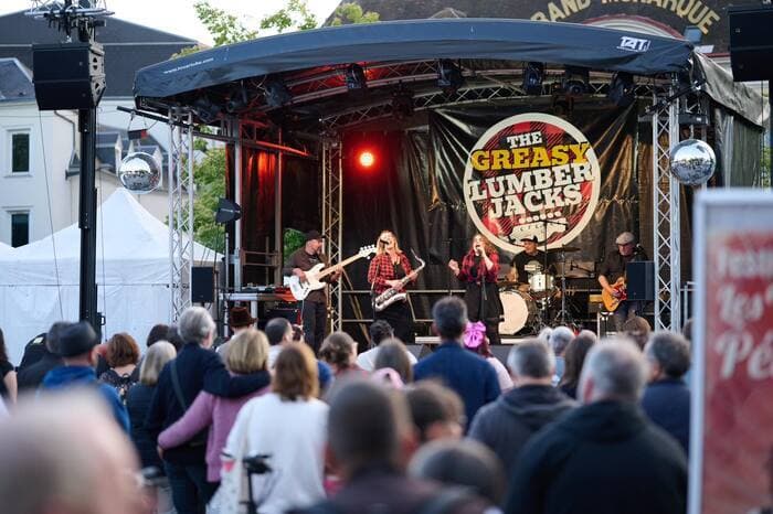 Illustration de l'événement : Concert avec le groupe "GREASY LUMBERJACKS"