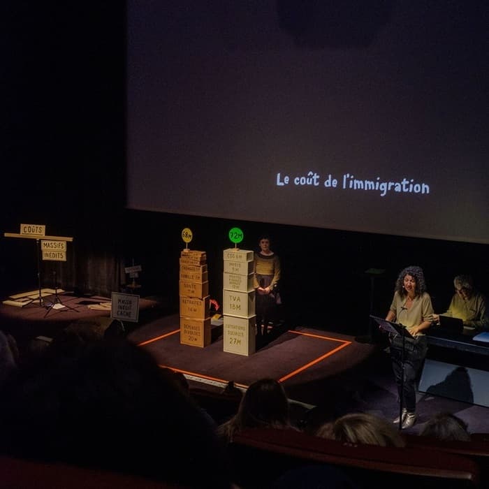 Illustration de l'événement : Saison LU – Théâtre – Là où mur·mur·ent les frontières