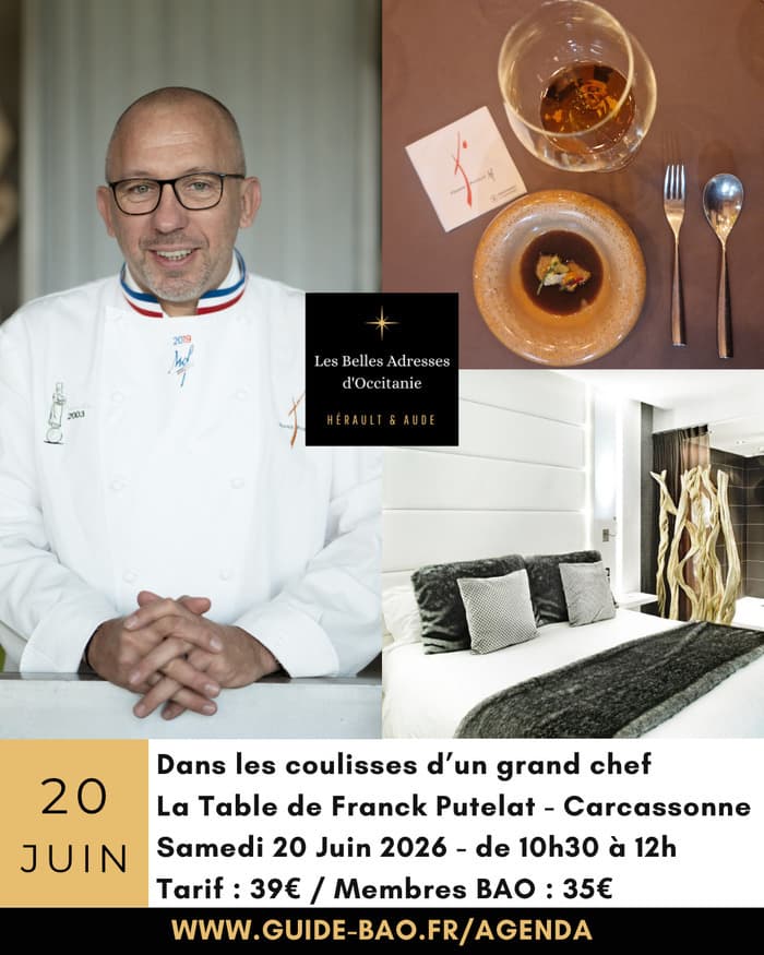 Illustration de l'événement : Rdv gourmand d'exception - A la rencontre de Franck Putelat