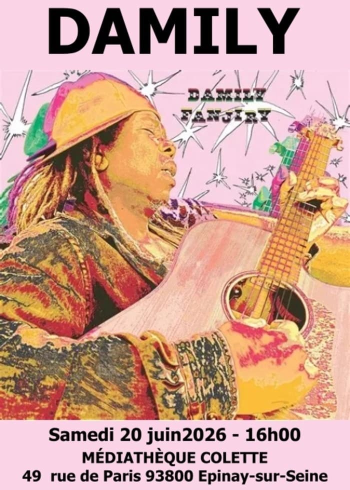 Illustration de l'événement : DAMILY en solo à Epinay sur Seine (95)