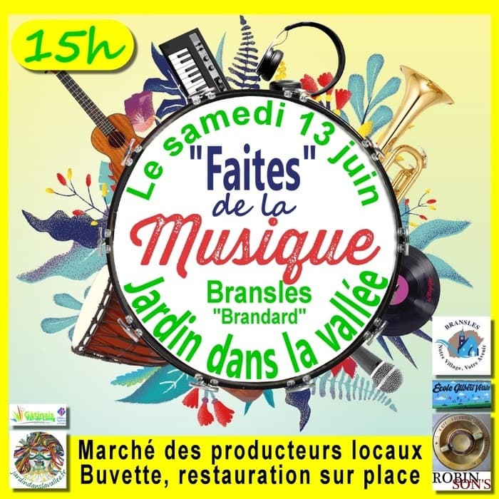 Illustration de l'événement : Samedi 13 juin "FAITES" de la musique au Jardin dans la vallée