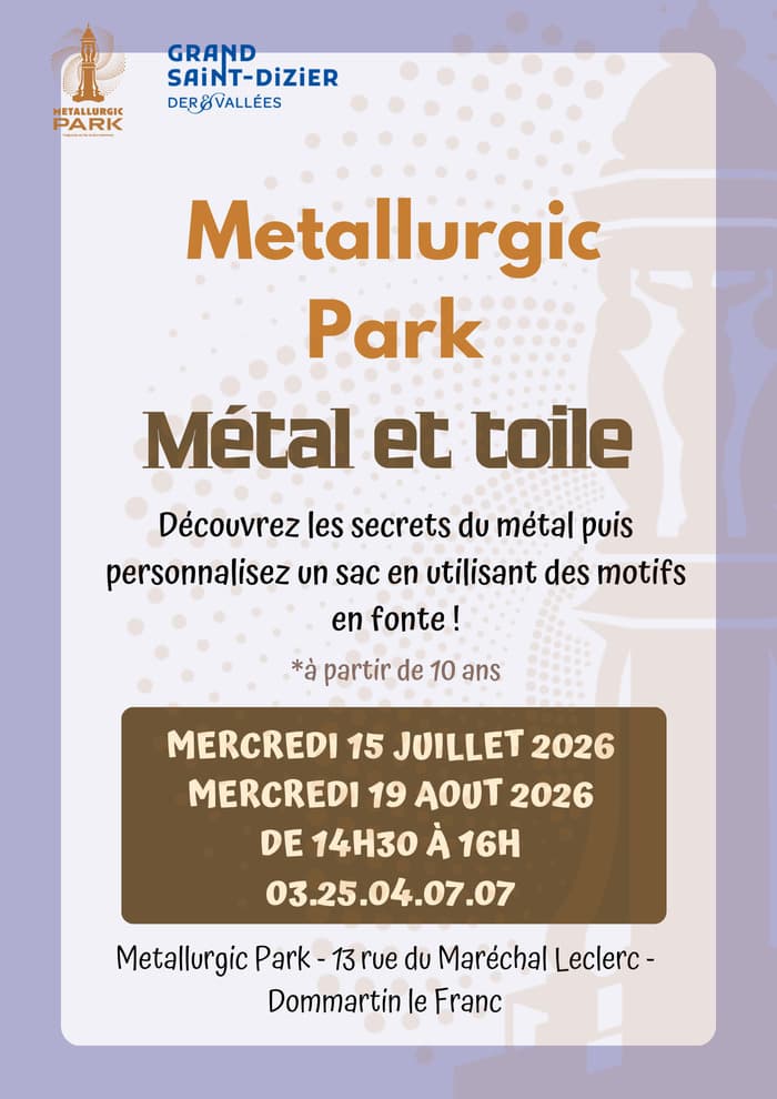 Illustration de l'événement : Visite "Métal et toile"