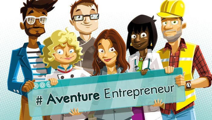 Illustration de l'événement : AVENTURE ENTREPRENEUR - Prenez les commandes d'une entreprise !