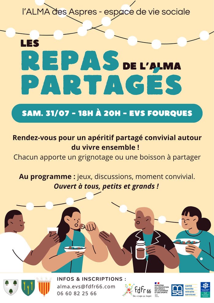Illustration de l'événement : Les Repas Partagés