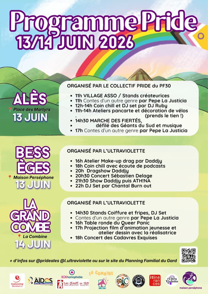 Illustration de l'événement : 🌈 PRIDE en Cévennes