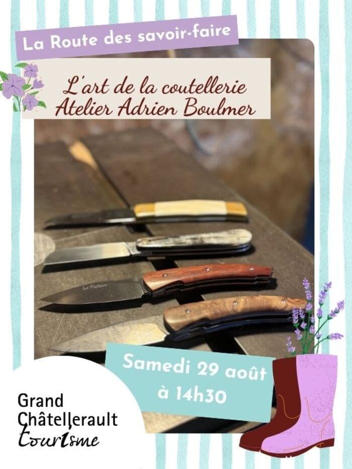 Illustration de l'événement : L'art de la coutellerie avec Adrien Boulmer