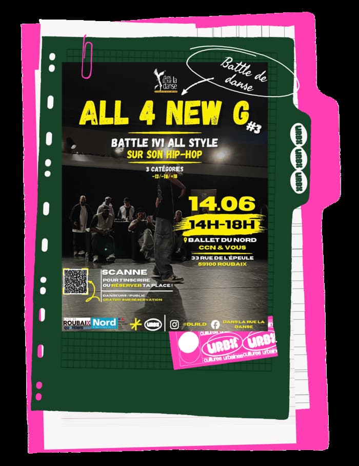 Illustration de l'événement : URBX Festival - All 4 New G