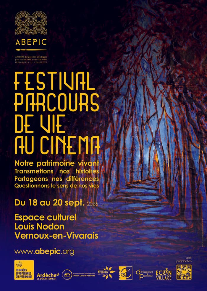 Illustration de l'événement : Festival des Parcours de vie au cinéma, notre patrimoine vivant