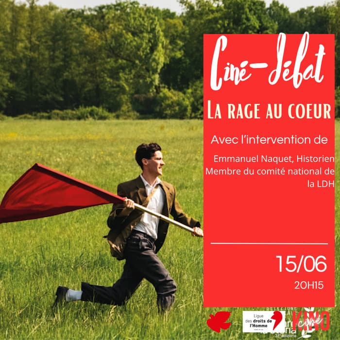Illustration de l'événement : Ciné Débat : La rage au coeur