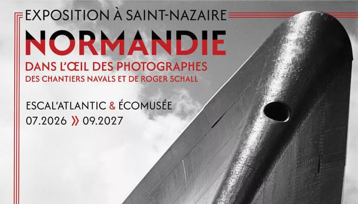 Illustration de l'événement : Normandie dans l'oeil des photographes des chantiers navals et de Roger Schall