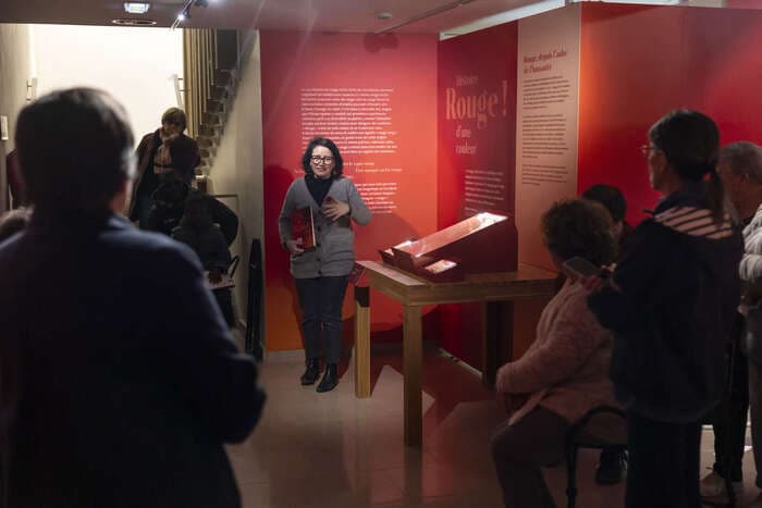 Illustration de l'événement : Visites guidées de l'exposition "Rouge ! Archéologie d'une couleur"