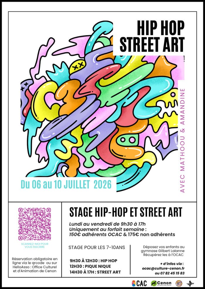 Illustration de l'événement : Stage Hip hop et street art
