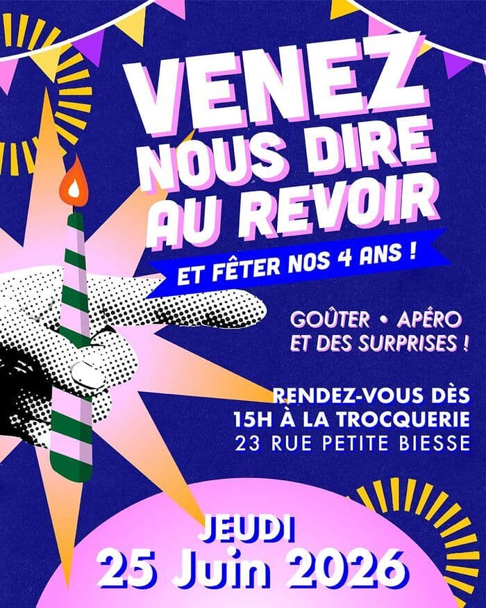 Illustration de l'événement : Un dernier au revoir à la Trocquerie