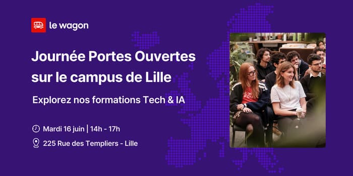 Illustration de l'événement : Journée Portes Ouvertes au Wagon Lille