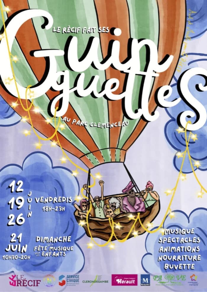 Illustration de l'événement : GUINGUETTE du récif Repas de quartier