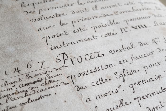 Illustration de l'événement : « ÉCRITURES ANCIENNES » - initiation à la paléographie (débutants)