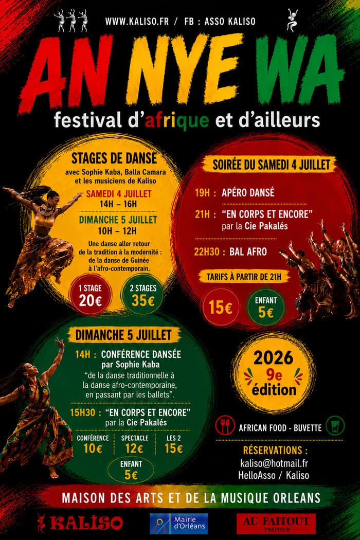 Illustration de l'événement : "AN NYE WA" festival d'Afrique et d'ailleurs
