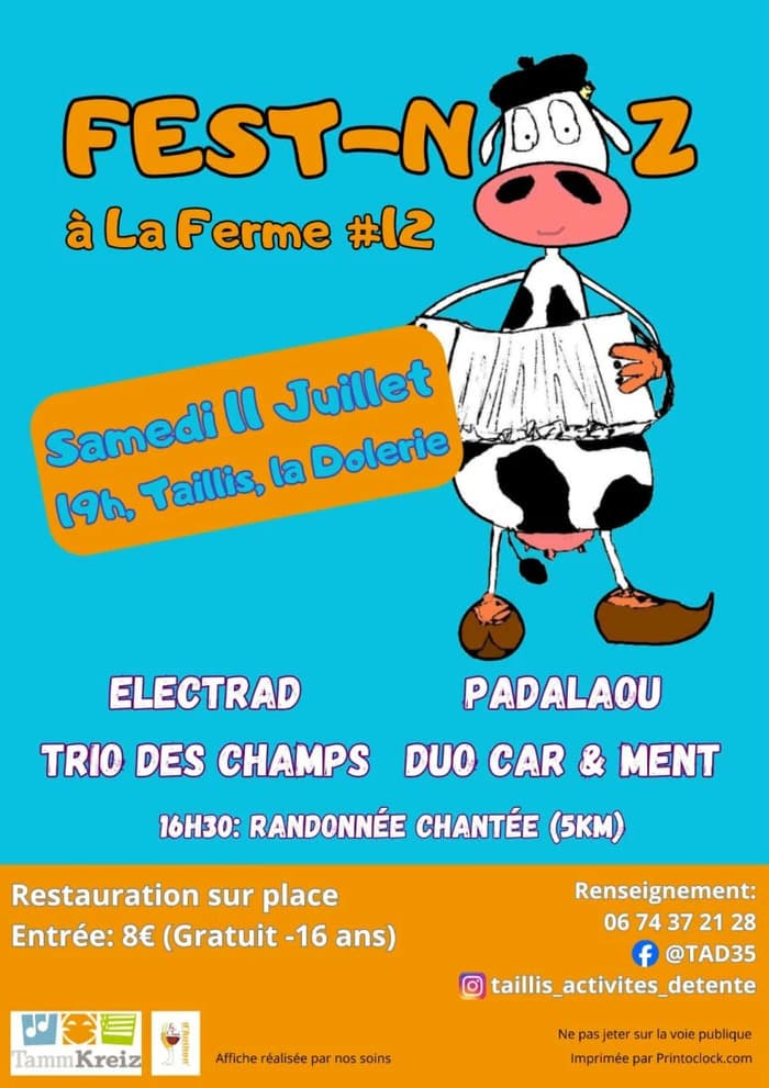 Illustration de l'événement : Fest-noz à la ferme à la Dolerie