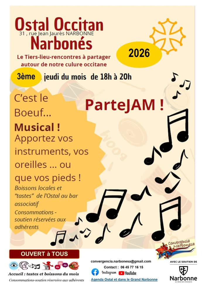 Illustration de l'événement : parteJAM