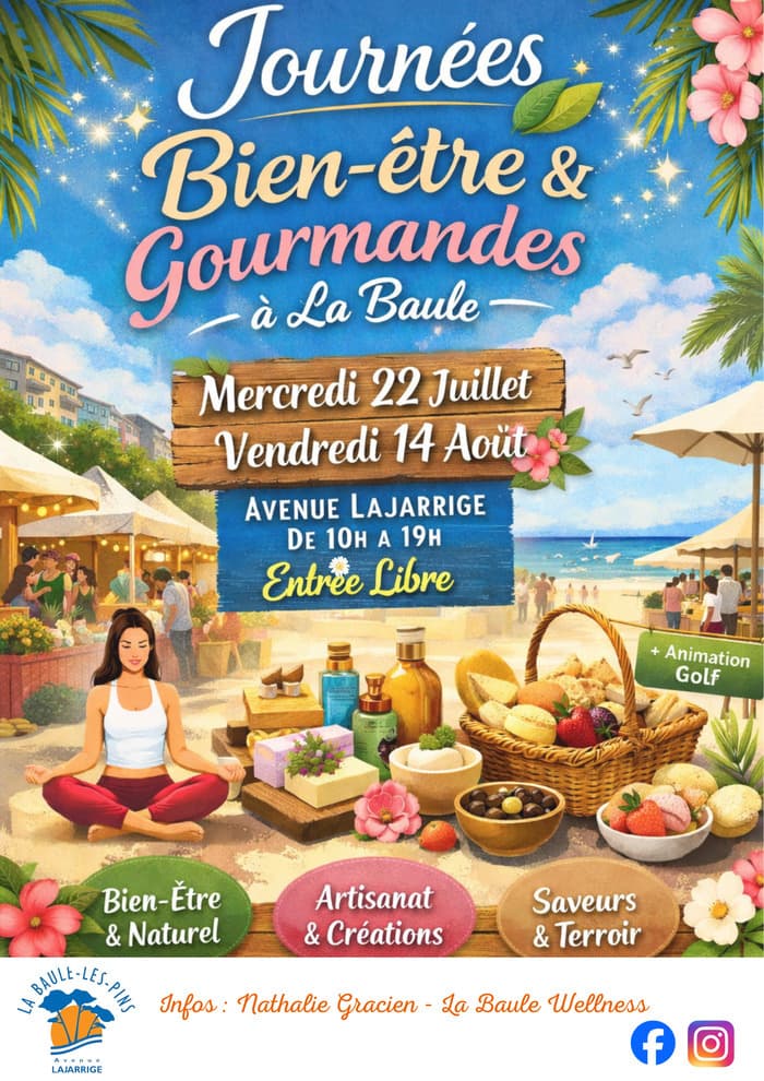 Illustration de l'événement : Journées Bien-être et Gourmande à La Baule