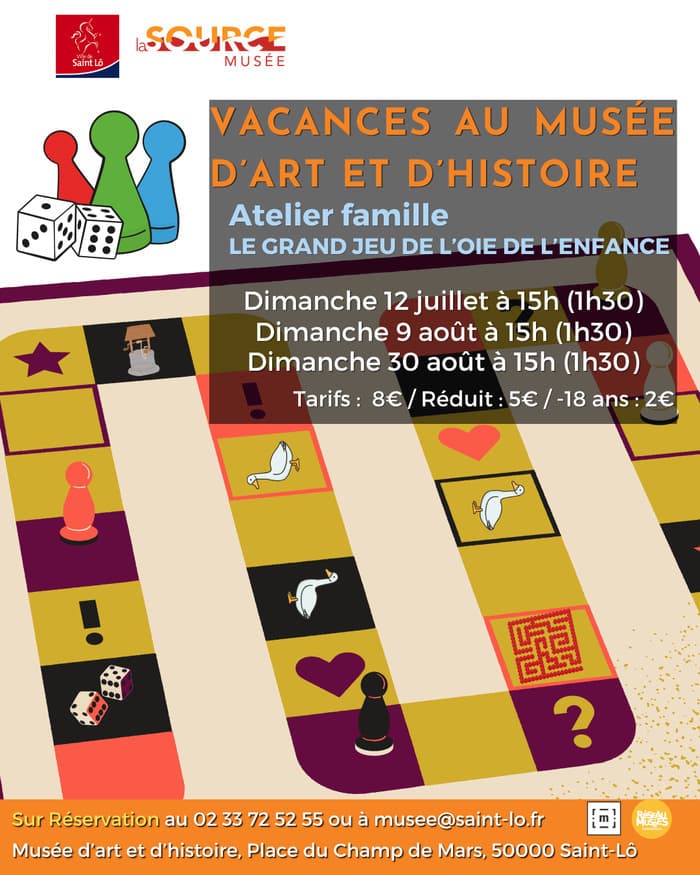 Illustration de l'événement : Le Grand jeu de l’oie de l’enfance