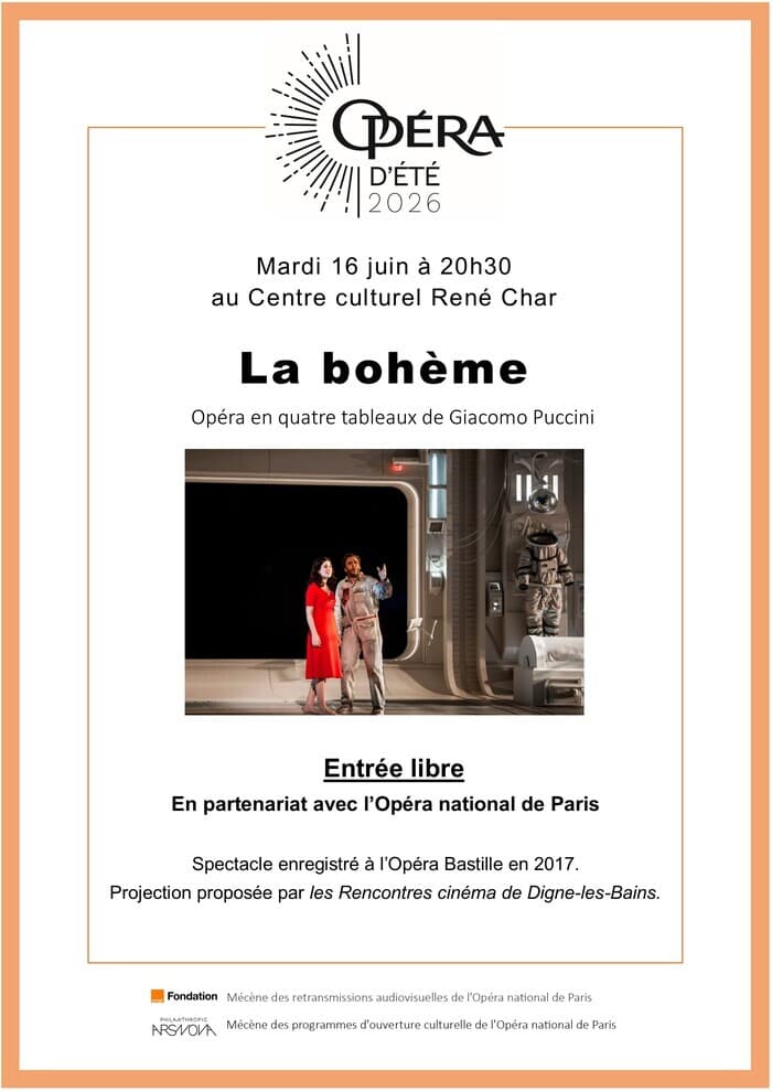 Illustration de l'événement : Opéra d'été - La Bohème