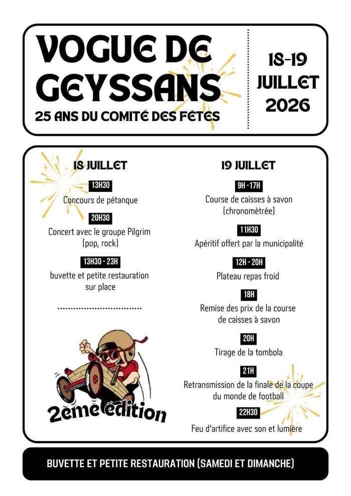 Illustration de l'événement : Course de caisses à savon
