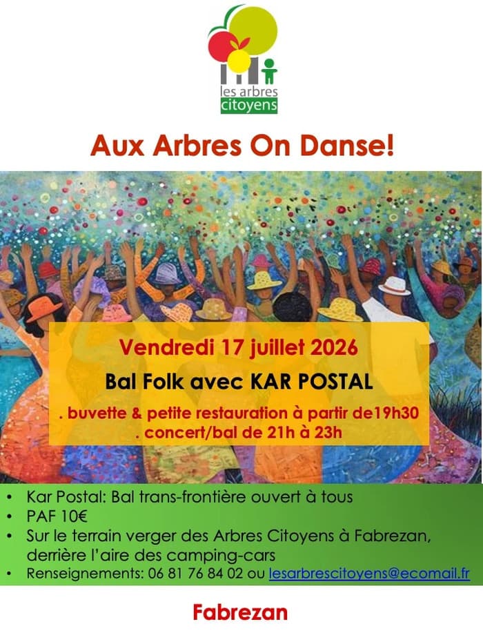 Illustration de l'événement : Aux Arbres On Danse