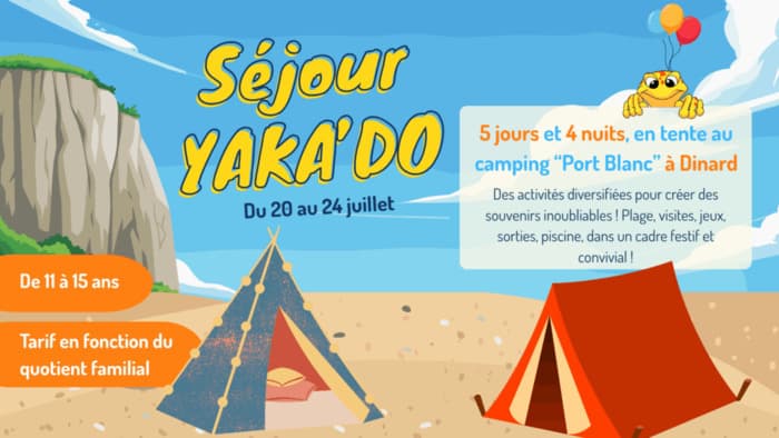 Illustration de l'événement : Séjour YAKA'DO ÉTÉ 2026