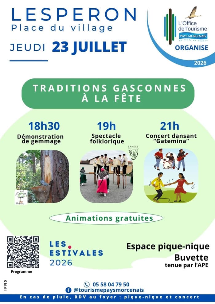 Illustration de l'événement : Estivale en Pays Morcenais "Traditions gasconnes à la fête !"