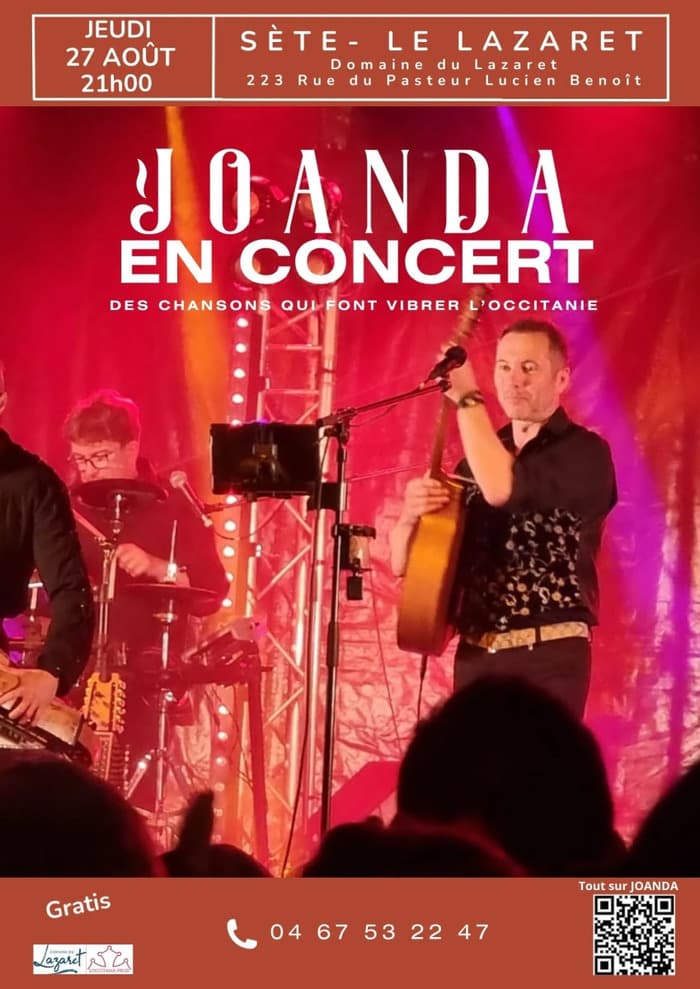 Illustration de l'événement : 1000 ans - Joanda en concert