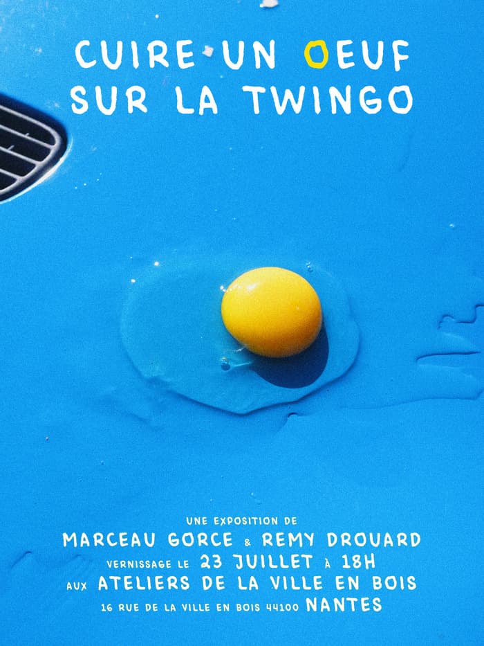 Illustration de l'événement : Exposition : « Cuire un œuf sur la twingo »