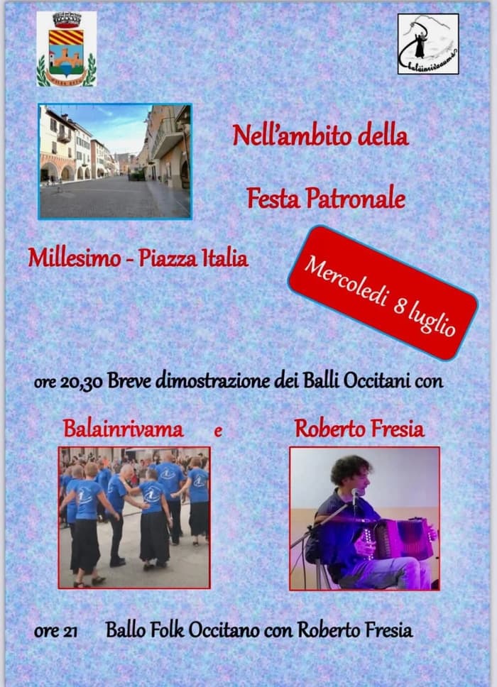 Illustration de l'événement : Ballo Folk Occitano con Roberto Fresia
