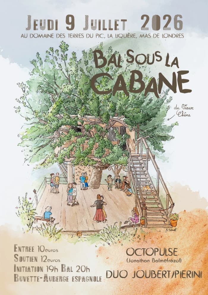Illustration de l'événement : Bal sous la Cabane - Octopulse - Duo Joubert-Pierini