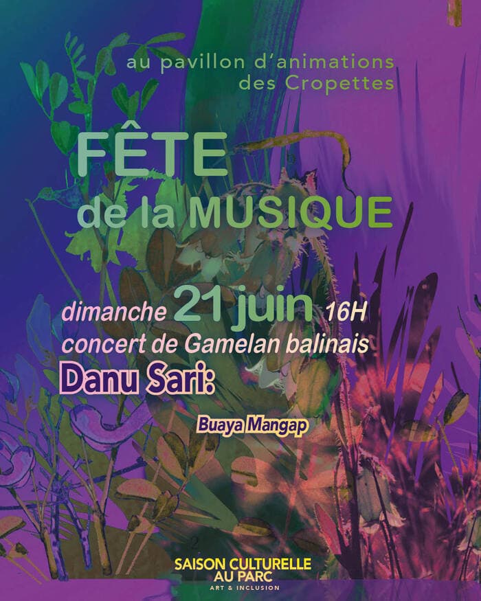 Illustration de l'événement : Concert de Gamelan balinais - Danu Sari: Buaya Mangap
