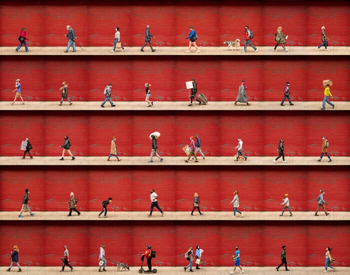 Illustration de l'événement : Exposition de Xan PADRON, TIME LAPSE : Partition Urbaine - Delamour Contemporary Art