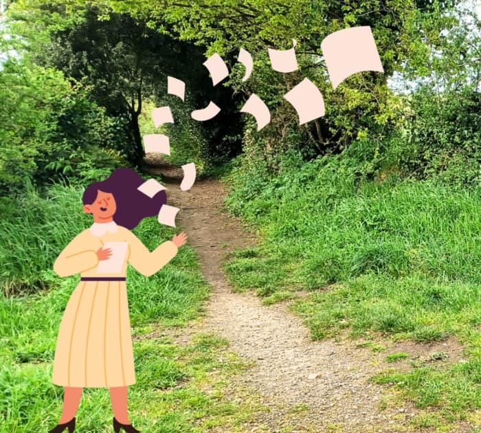 Illustration de l'événement : Balade d'écriture - De la feuille à la plume