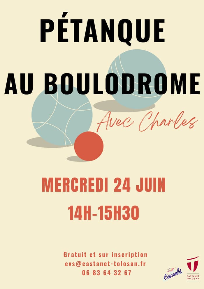 Illustration de l'événement : Pétanque au boulodrome