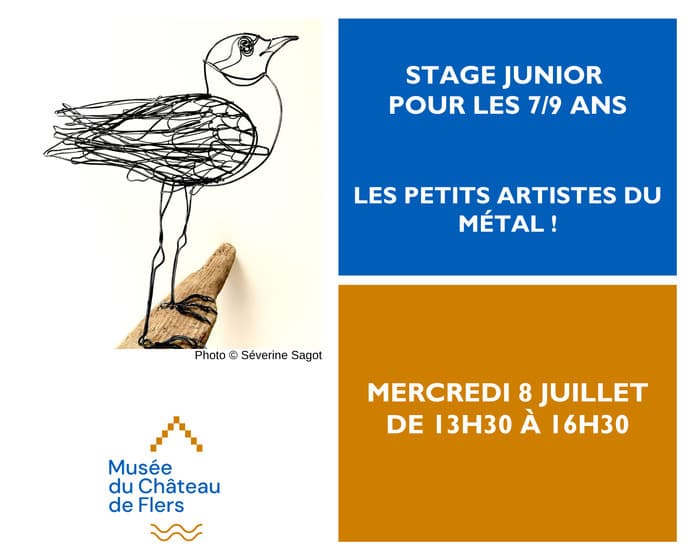Illustration de l'événement : Stage Junior 7/9 ans : les petits artistes du métal !