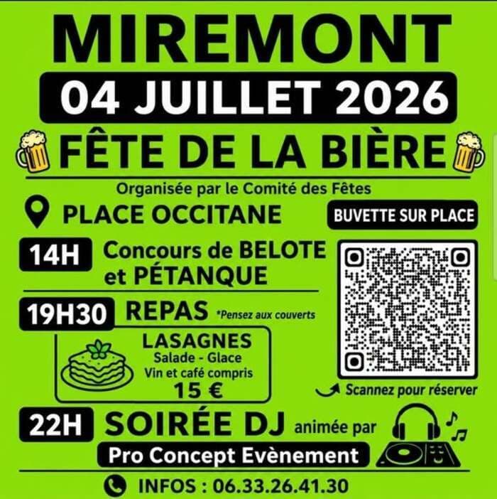 Illustration de l'événement : Fête de la Bière de Miremont