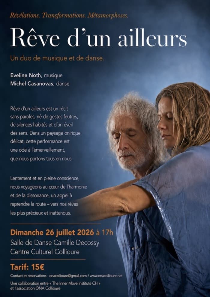 Illustration de l'événement : "Rêve d'un Ailleurs..." Duo Musique live et Danse