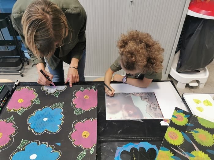 Illustration de l'événement : Visite en famille - empreinte en duo