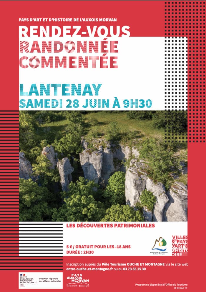 Illustration de l'événement : Randonnée découverte à Lantenay