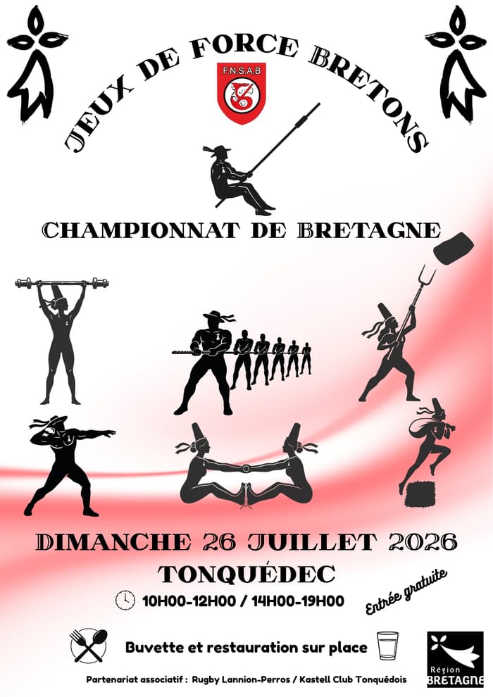 Illustration de l'événement : Championnat de Bretagne / Jeux et sports de force athlétiques Bretons