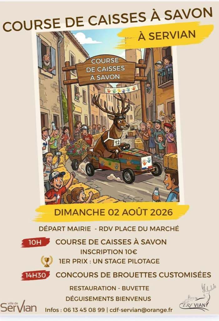 Illustration de l'événement : Course de caisses à savon
